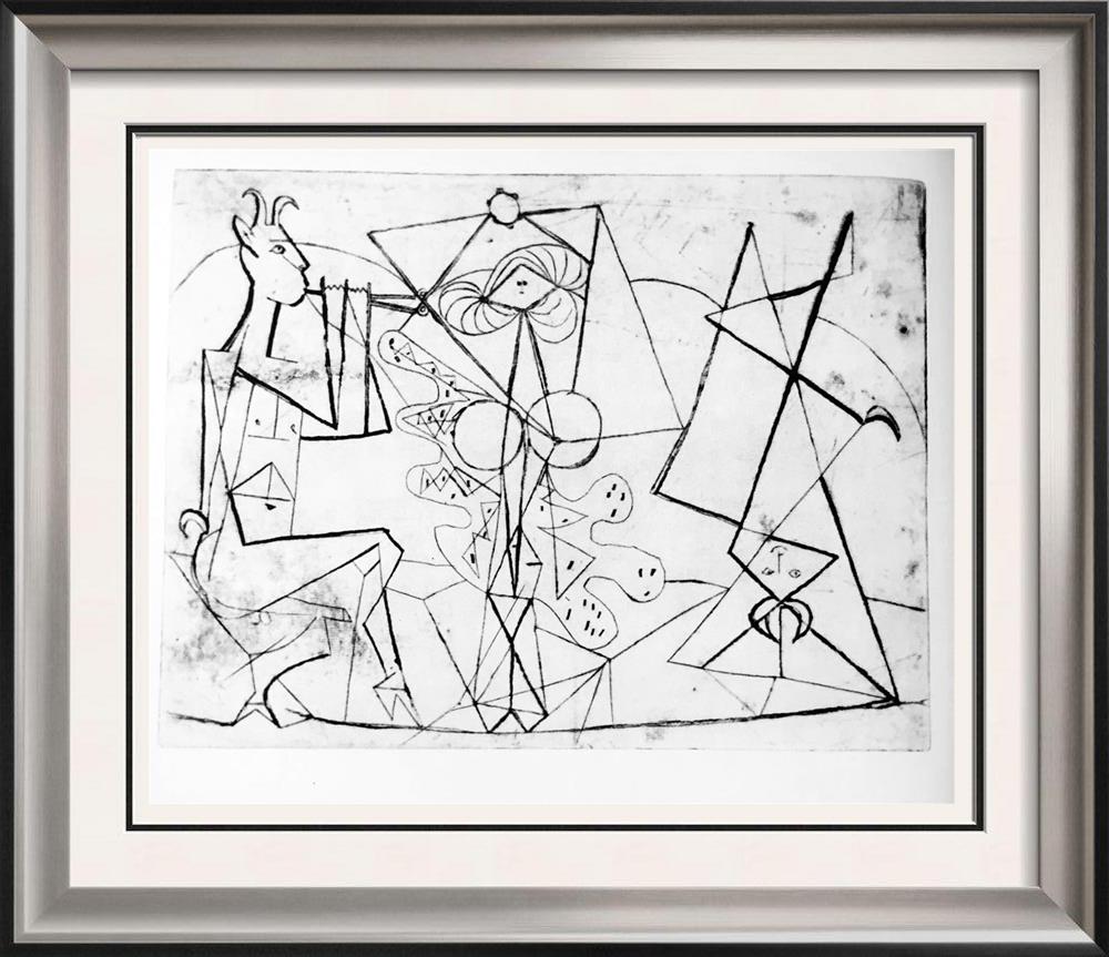 Pablo Picasso The Pipes of Pan c. 1946 Fine Art Print from Museum Artist