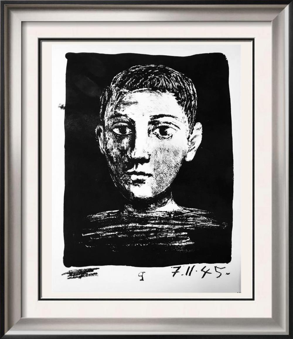 Pablo Picasso Head of a Boy c. 1945 Fine Art Print from Museum Artist