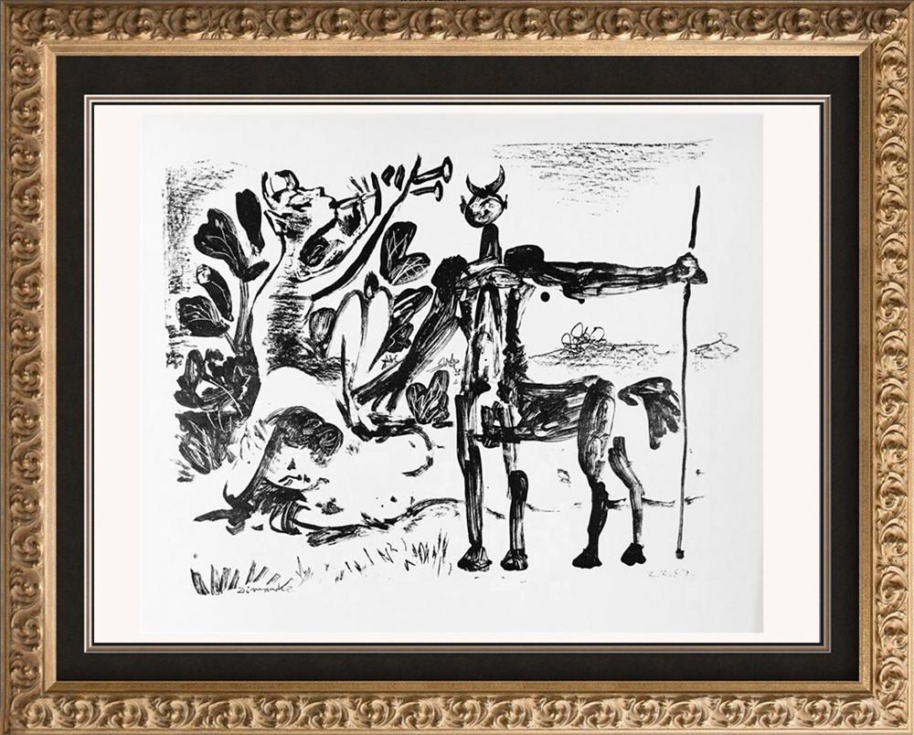 Pablo Picasso Centaur, Bacchant and Faun c. 1947 Fine Art Print from Museum Artist
