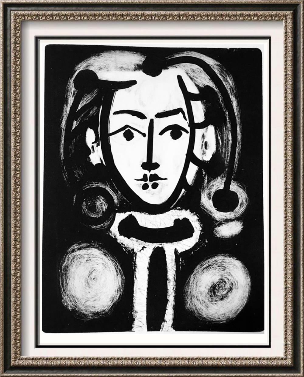 Pablo Picasso Head of a Girl c. 1949 Fine Art Print from Museum Artist