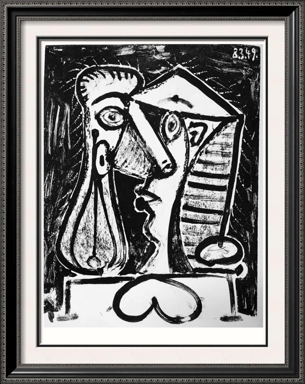 Pablo Picasso Composite Face II c. 1949 Fine Art Print from Museum Artist
