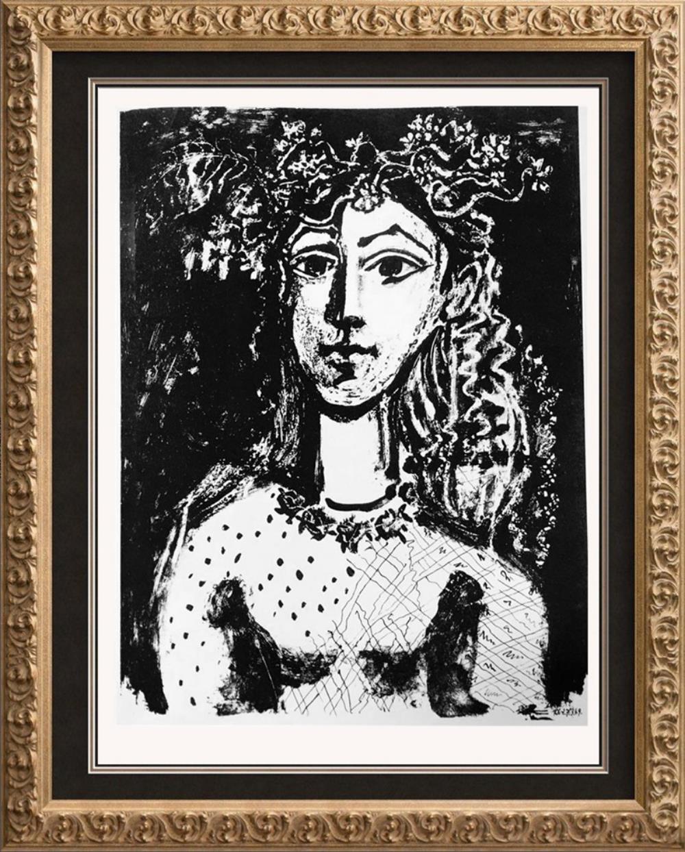 Pablo Picasso Young Girl c. 1949 Fine Art Print from Museum Artist