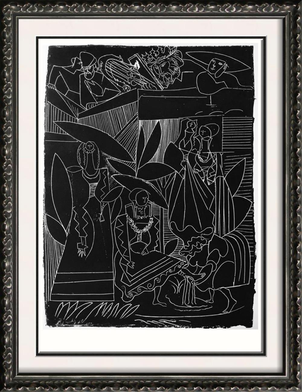 Pablo Picasso David and Bathsheba II c. 1947 Fine Art Print from Museum Artist