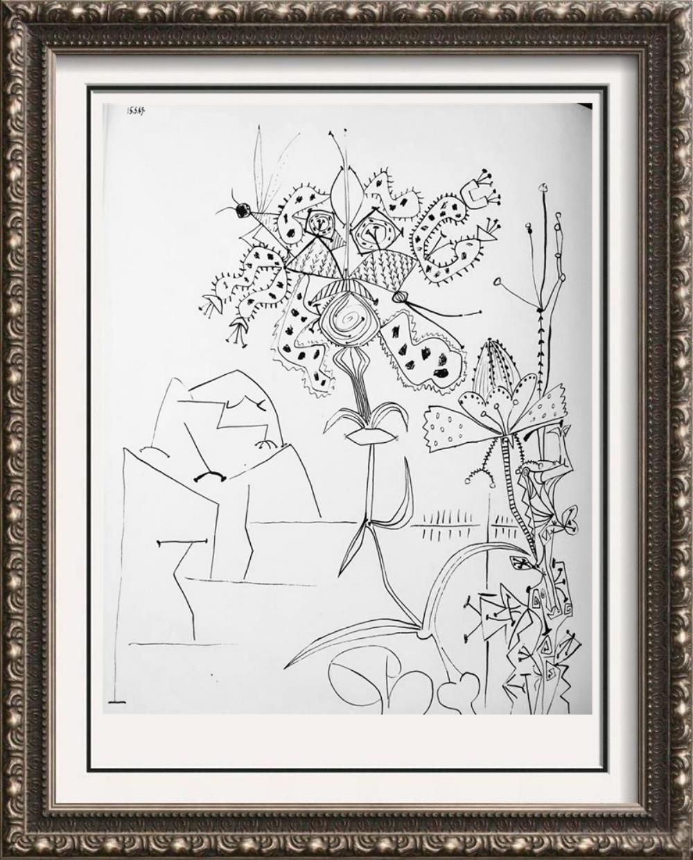 Pablo Picasso Tropical Plants c. 1949 Fine Art Print from Museum Artist