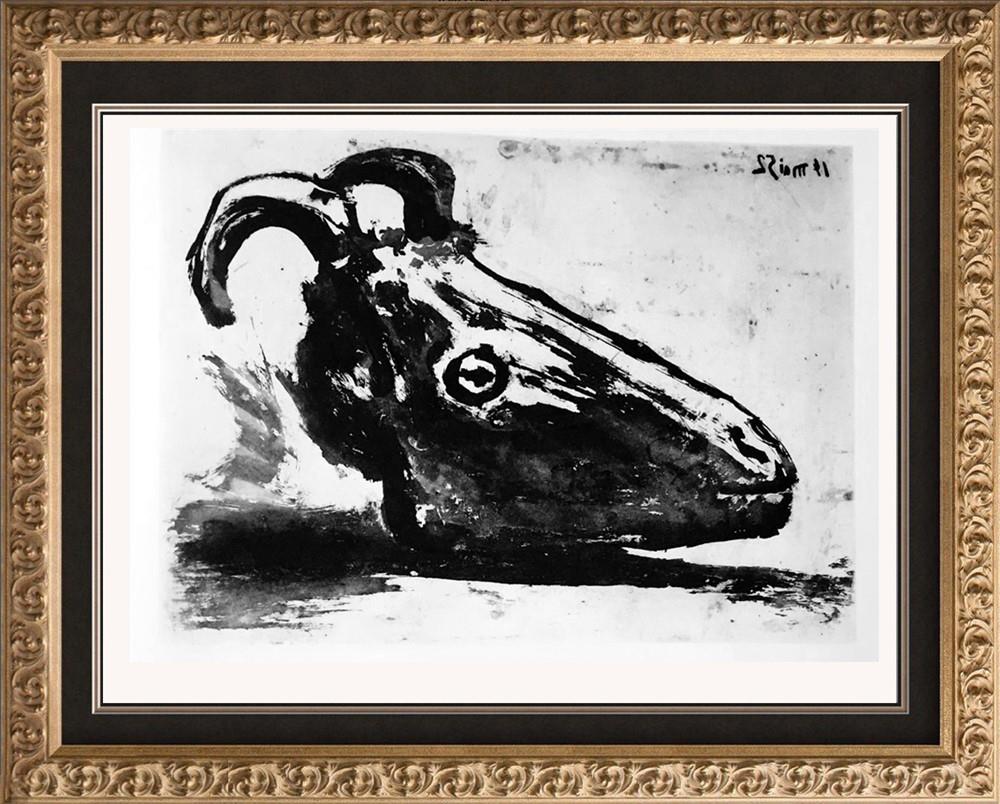 Pablo Picasso Skull of a Goat c. 1952 Fine Art Print from Museum Artist