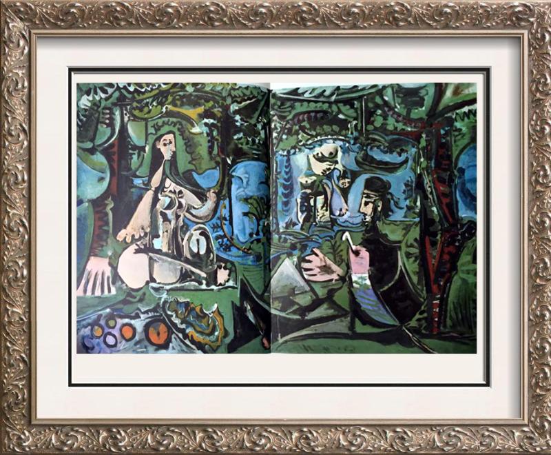 Pablo Picasso Full Color + Double Page Full Color Print # 60215 & 60216