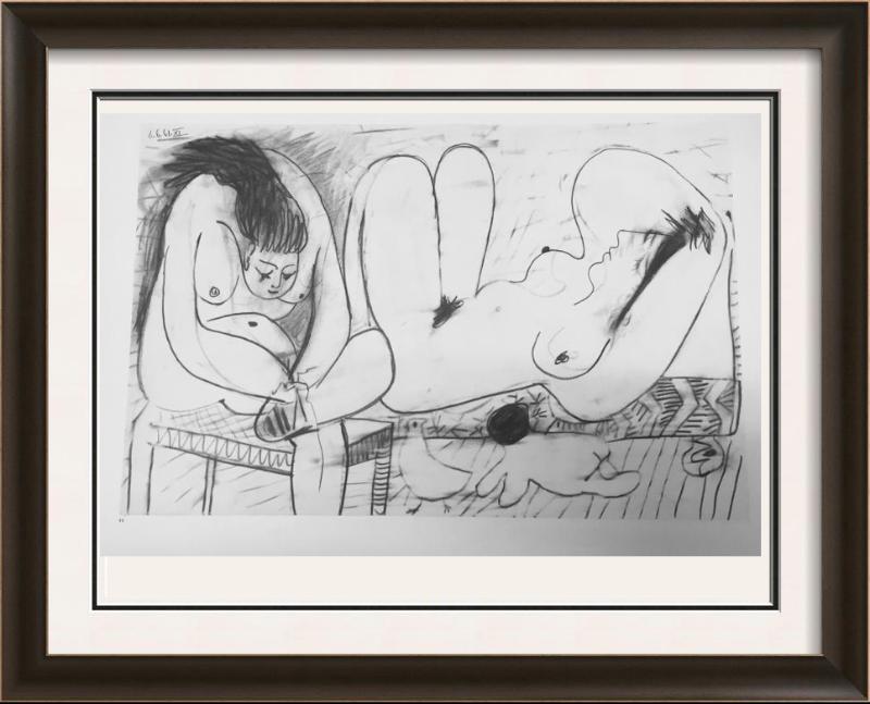 Pablo Picasso Black & White Print # 60244