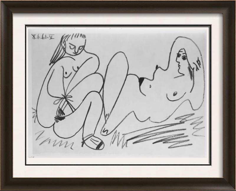 Pablo Picasso Black & White Print # 60249