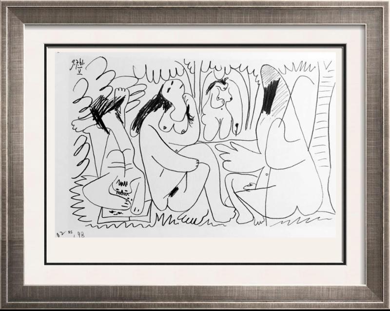Pablo Picasso Black & White Print # 60295 & 60298