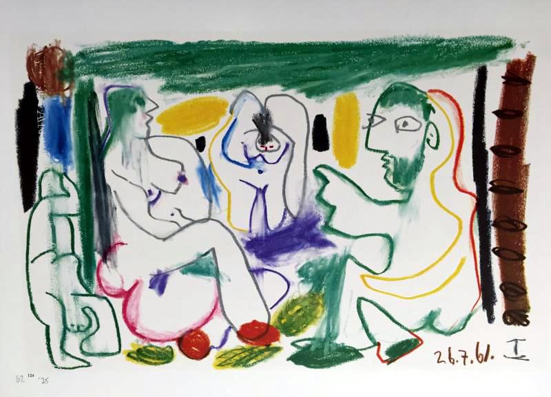 Pablo Picasso Full Color Print # 62124