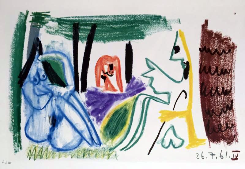 Pablo Picasso Full Color Print # 62127 - Click Image to Close