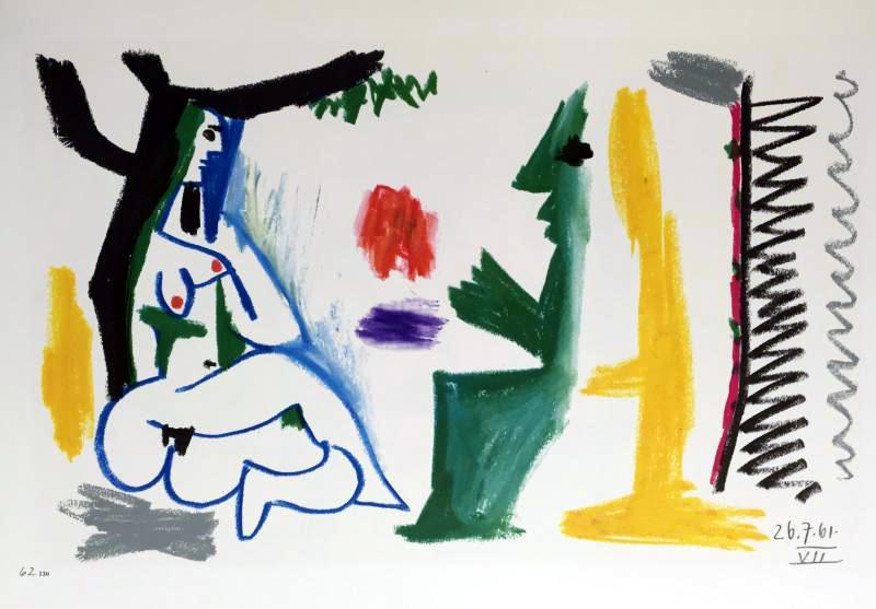 Pablo Picasso Full Color Print # 62130