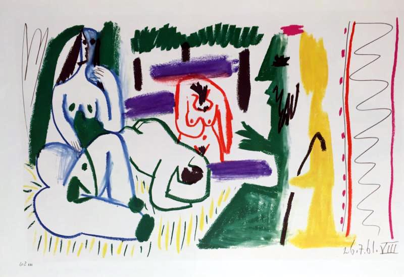 Pablo Picasso Full Color Print # 62131