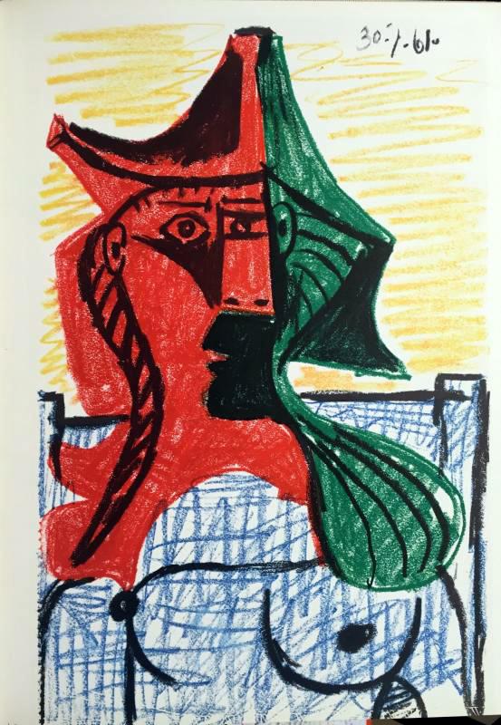 Pablo Picasso Full Color Print # 62132 - Click Image to Close