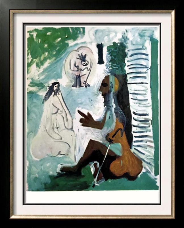 Pablo Picasso Double Sided Full Color Print # 62154-62155