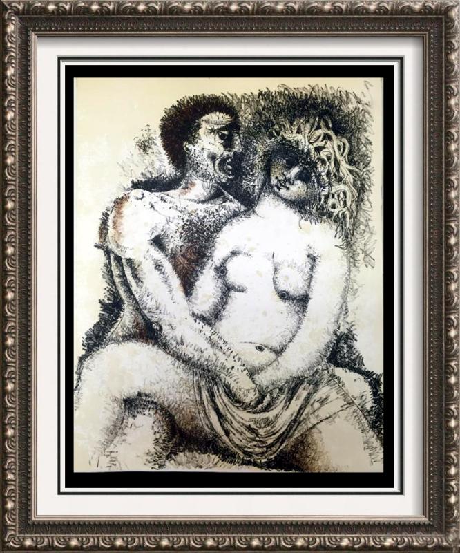 Federico Richi Plate Seven The Art of Love c.1970