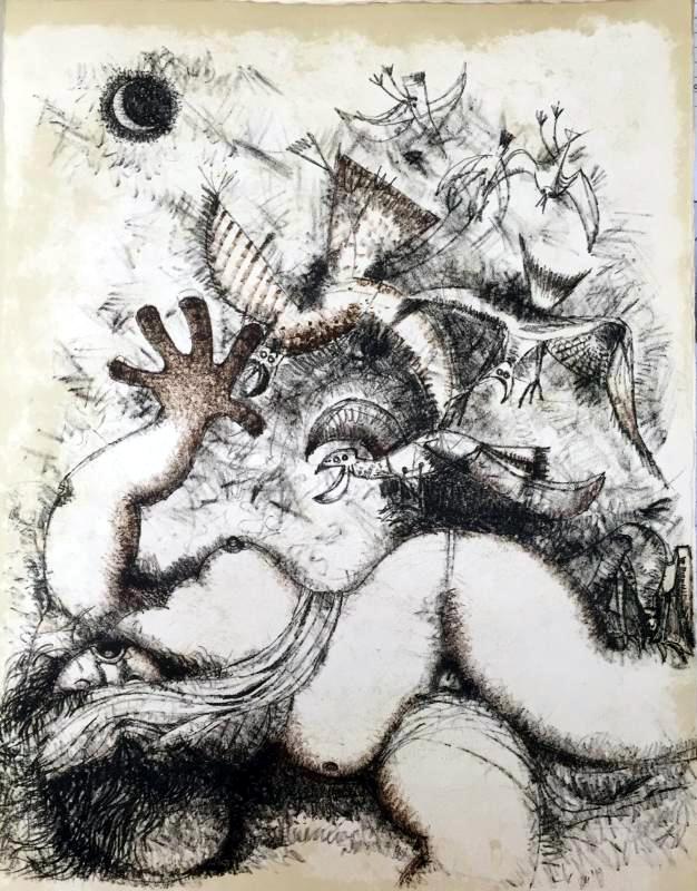 Federico Richi Plate Twenty The Art of Love c.1970
