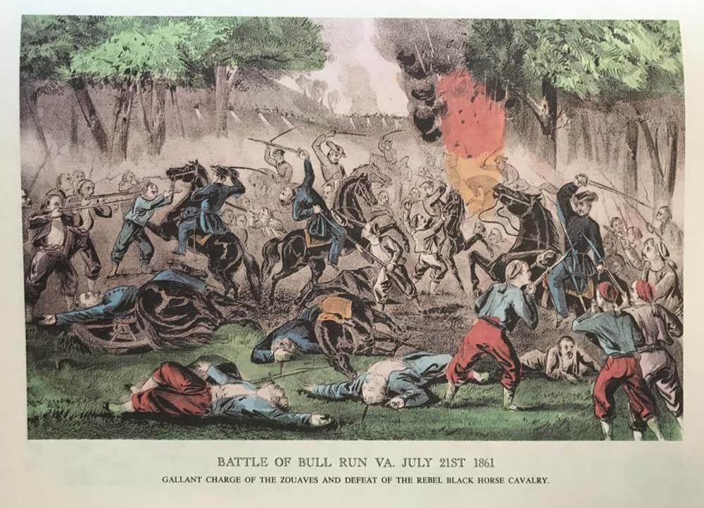 Civil War: Battle Of Bull Run Virginia July 21, 1861