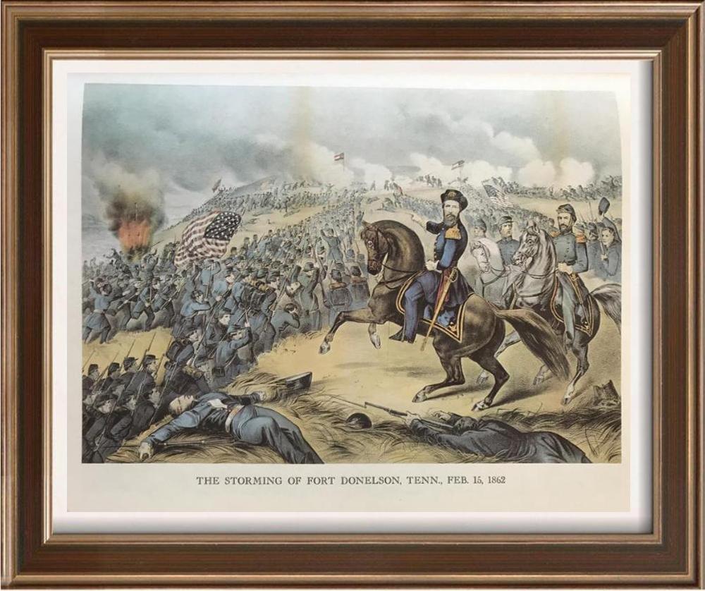 Civil War: The Storming Of Fort Donelson Tennessee February 15, 1862