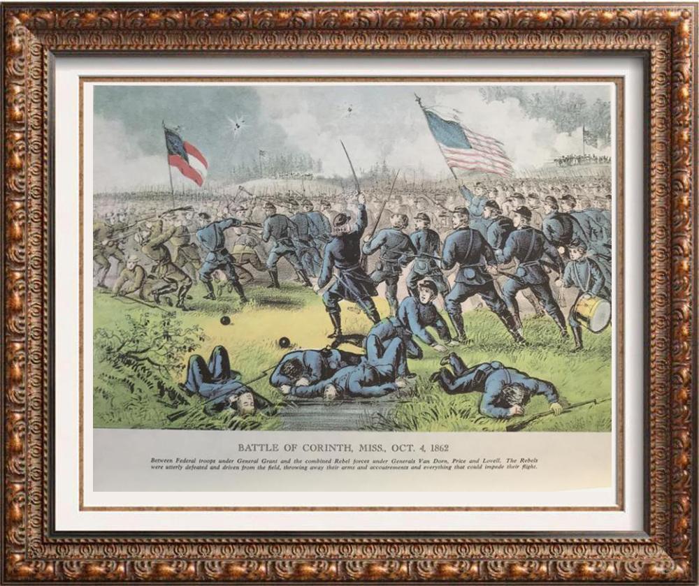 Civil War: Battle Of Corinth Mississippi October 4, 1862