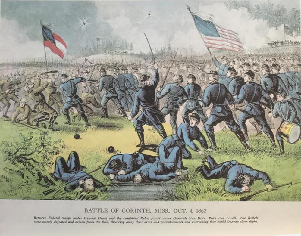 Civil War: Battle Of Corinth Mississippi October 4, 1862 - Click Image to Close