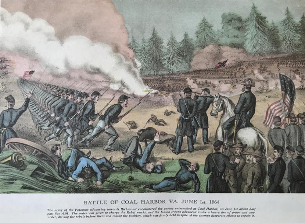 Civil War: Battle Of Coal Harbor Virginia June 1, 1864 - Click Image to Close