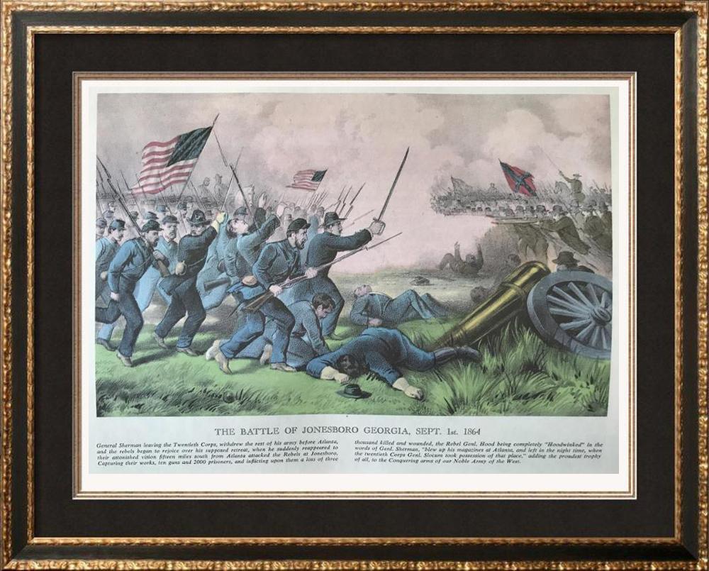 Civil War: The Battle Of Jonesboro Georgia September 1, 1864