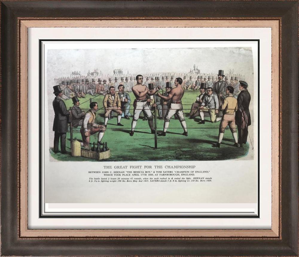 Sports: The Great Fight For The Championship April 17th 1860