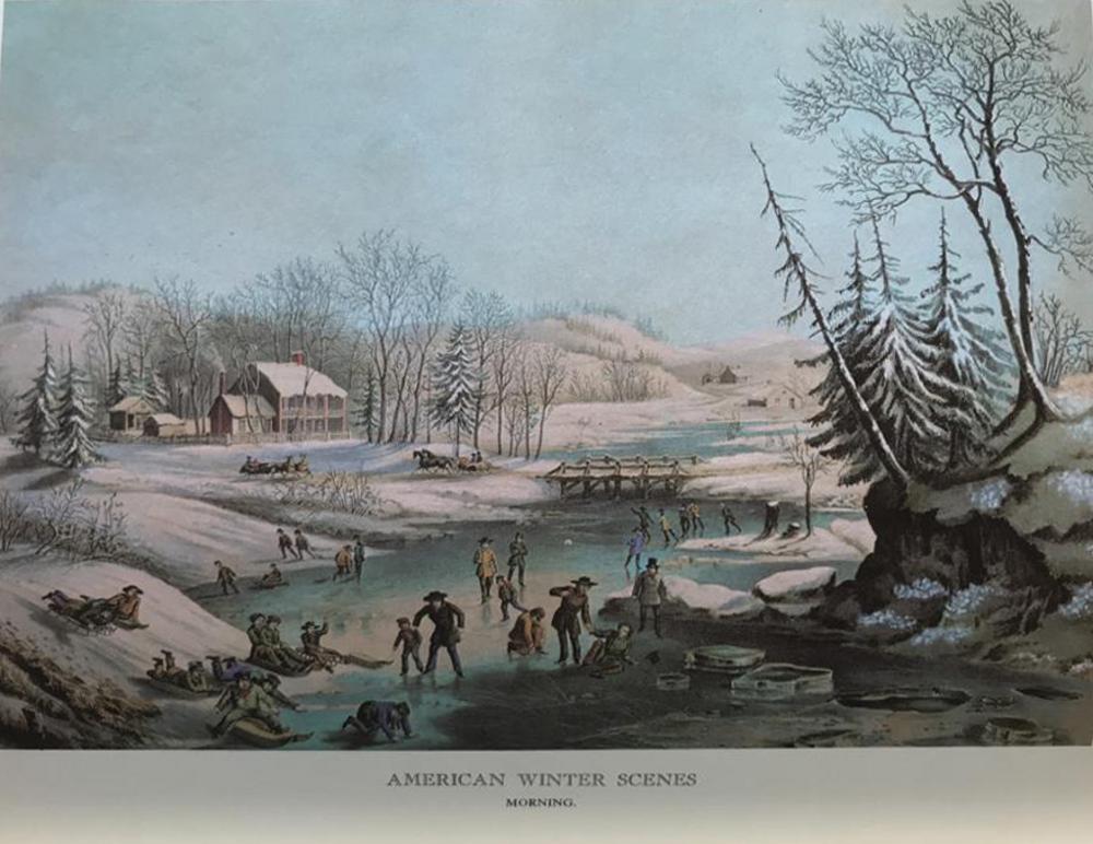 The Country Year: American Winter Scenes Morning