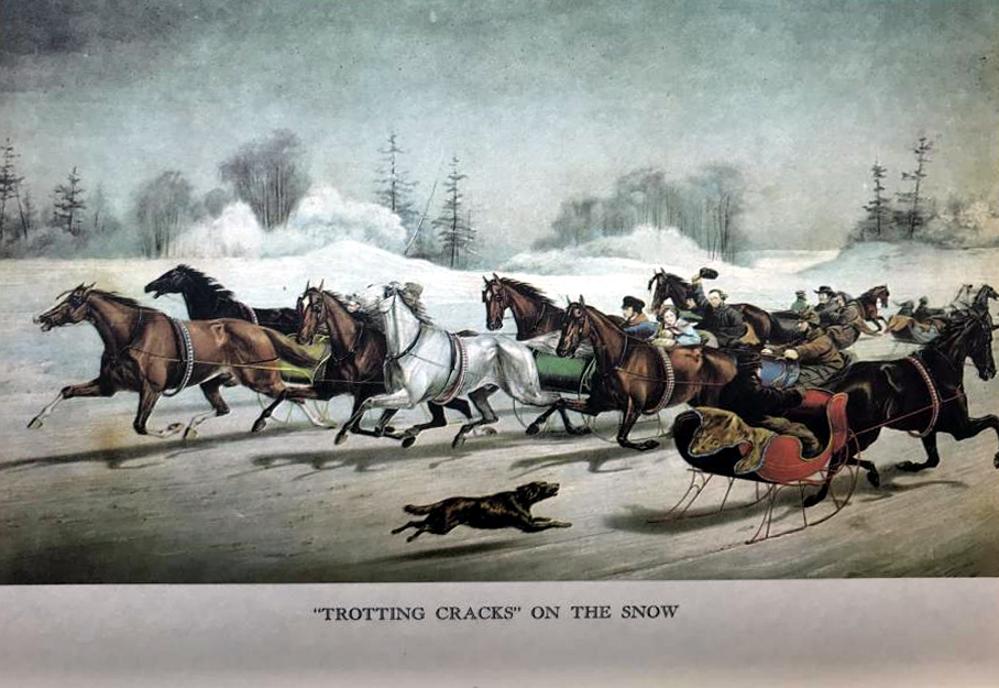 The Country Year: Trotting Cracks On The Snow