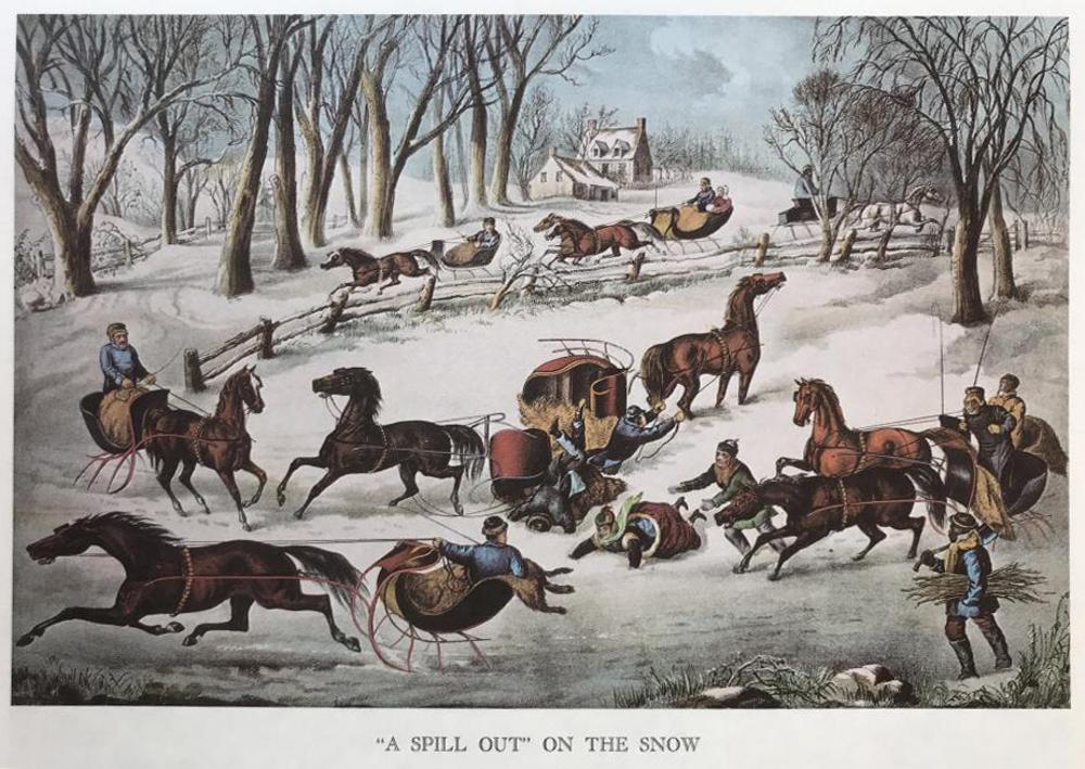 The Country Year: A Spill Out On The Snow