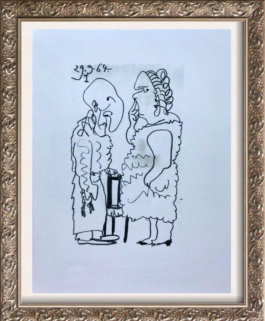Pablo Picasso Pick Me Lithograph on Arches Paper