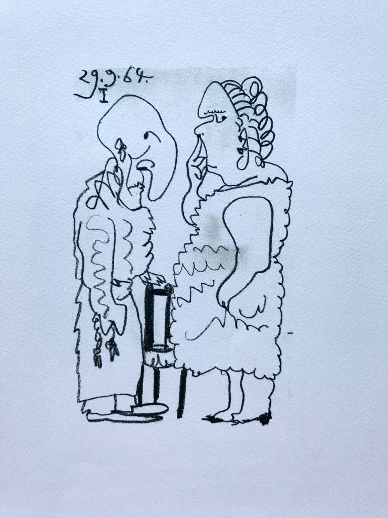 Pablo Picasso Pick Me Lithograph on Arches Paper