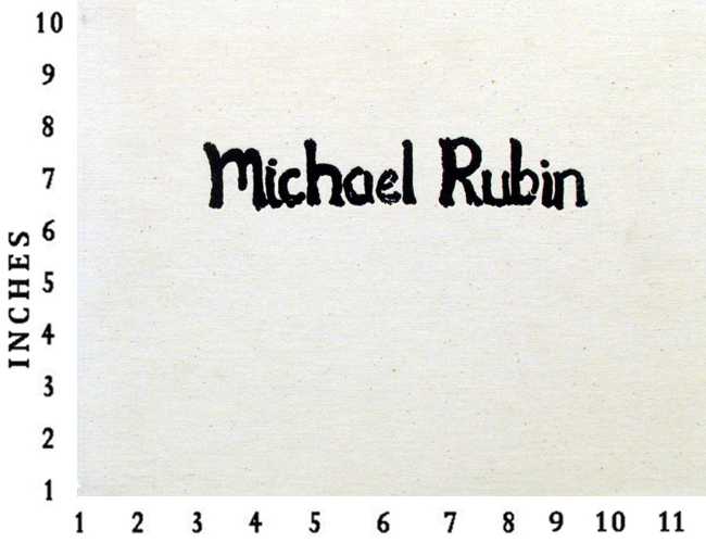 RUBIN: Michael Rubin: The Spirit Holds 1990