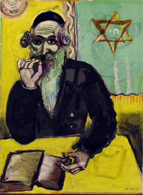 Marc Chagall The Rabi
