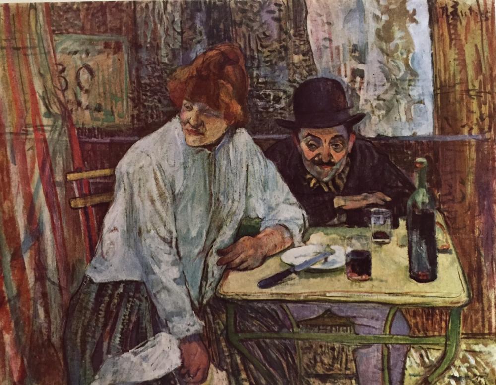 Toulouse-Lautrec A La Mie c.1891 Fine Art Print from Museum Artist