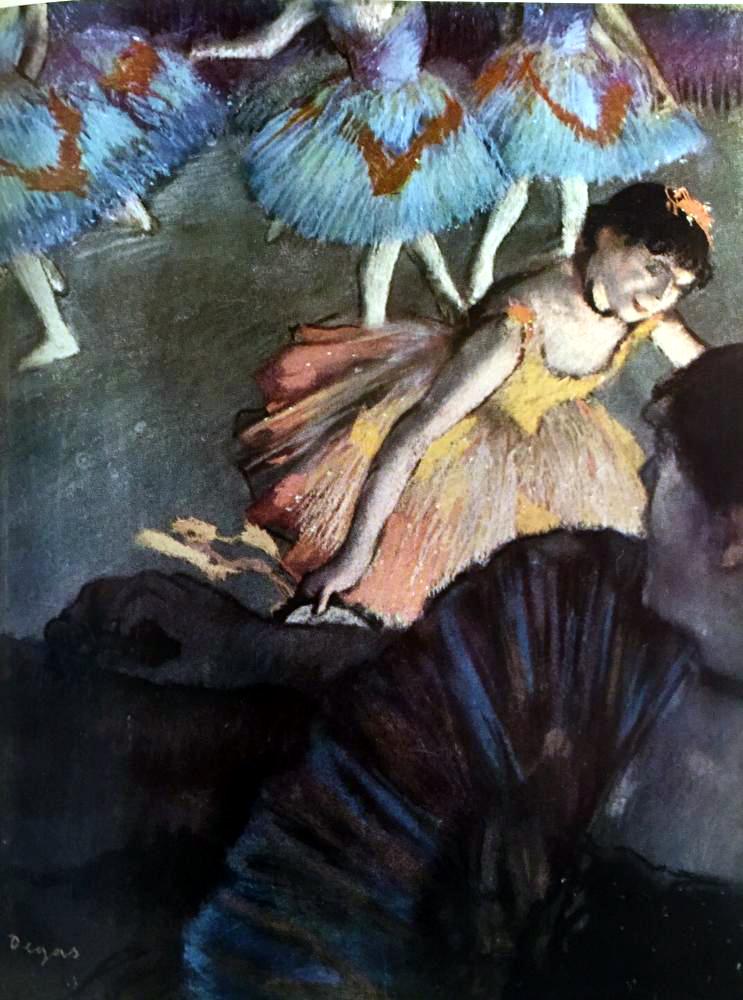 Edgar-Hilaire-Germain Degas A Ballet Seen From an Opera Box c.1885 Fine Art Print from Museum Artist