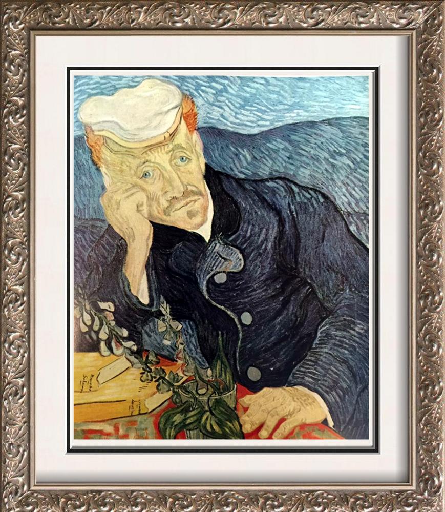 Vincent Van Gogh Portrait of Dr. Gachet c.1890 Fine Art Print from Museum Artist