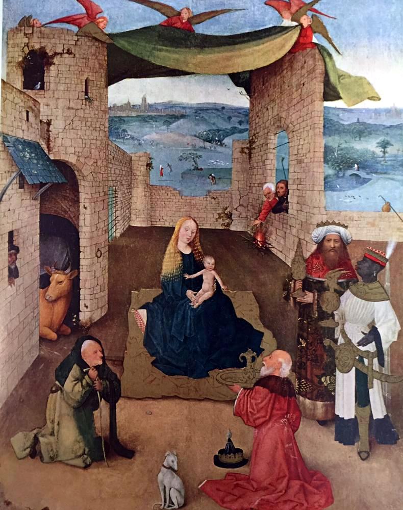 Hieronymus Bosch The Adoration of the Magi c.1450-1516 Fine Art Print from Museum Artist