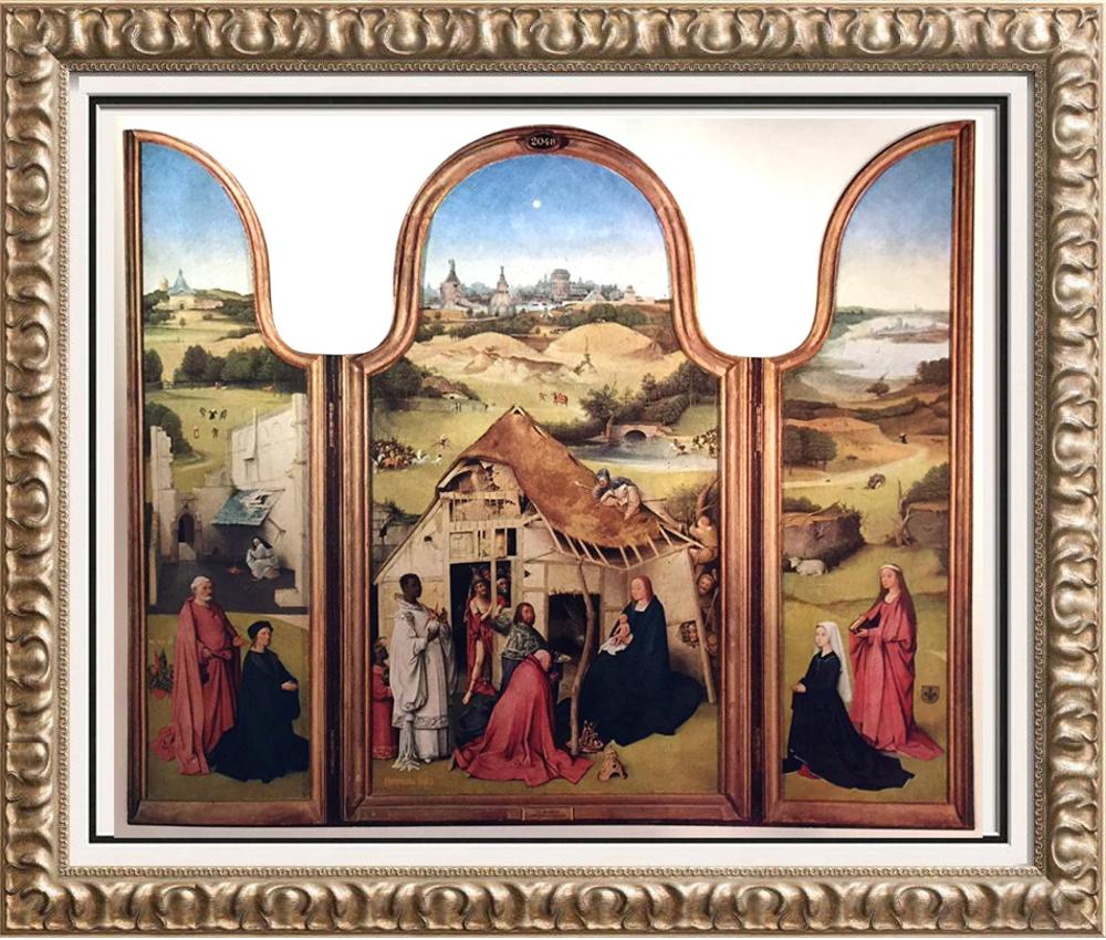 Hieronymus Bosch The Epiphany c.1450-1516 Fine Art Print from Museum Artist