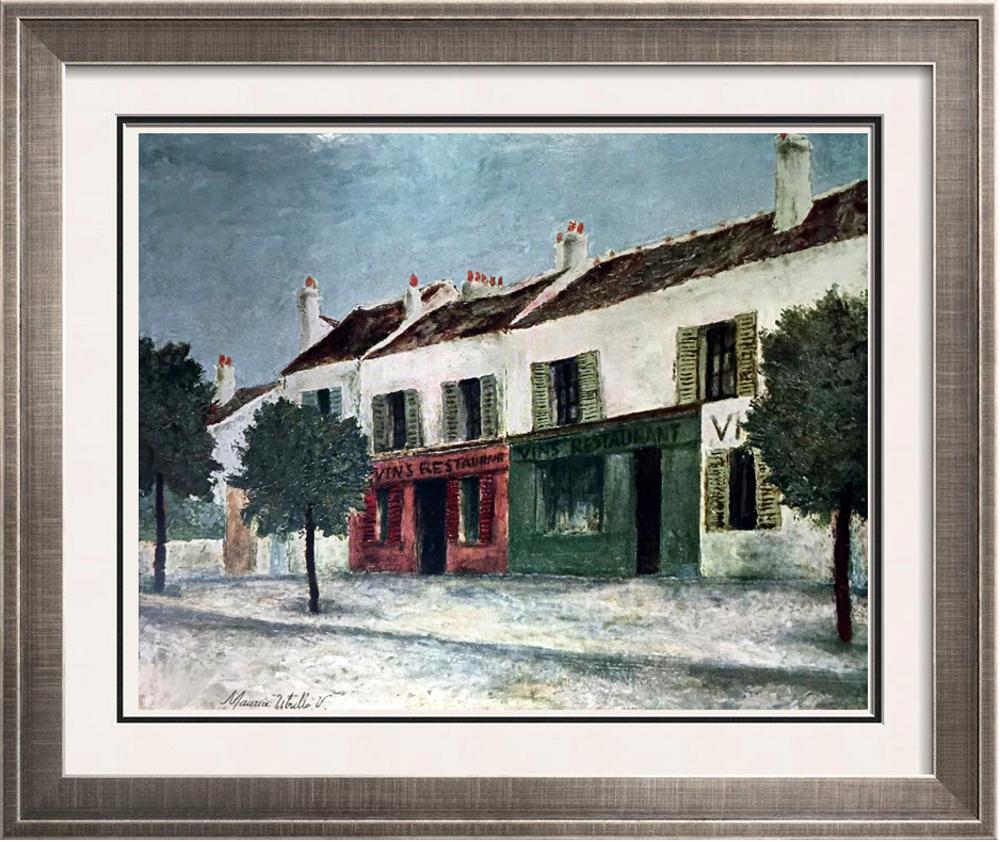 Maurice Utrillo Bistros in a Suburb c.1910 Fine Art Print from Museum Artist