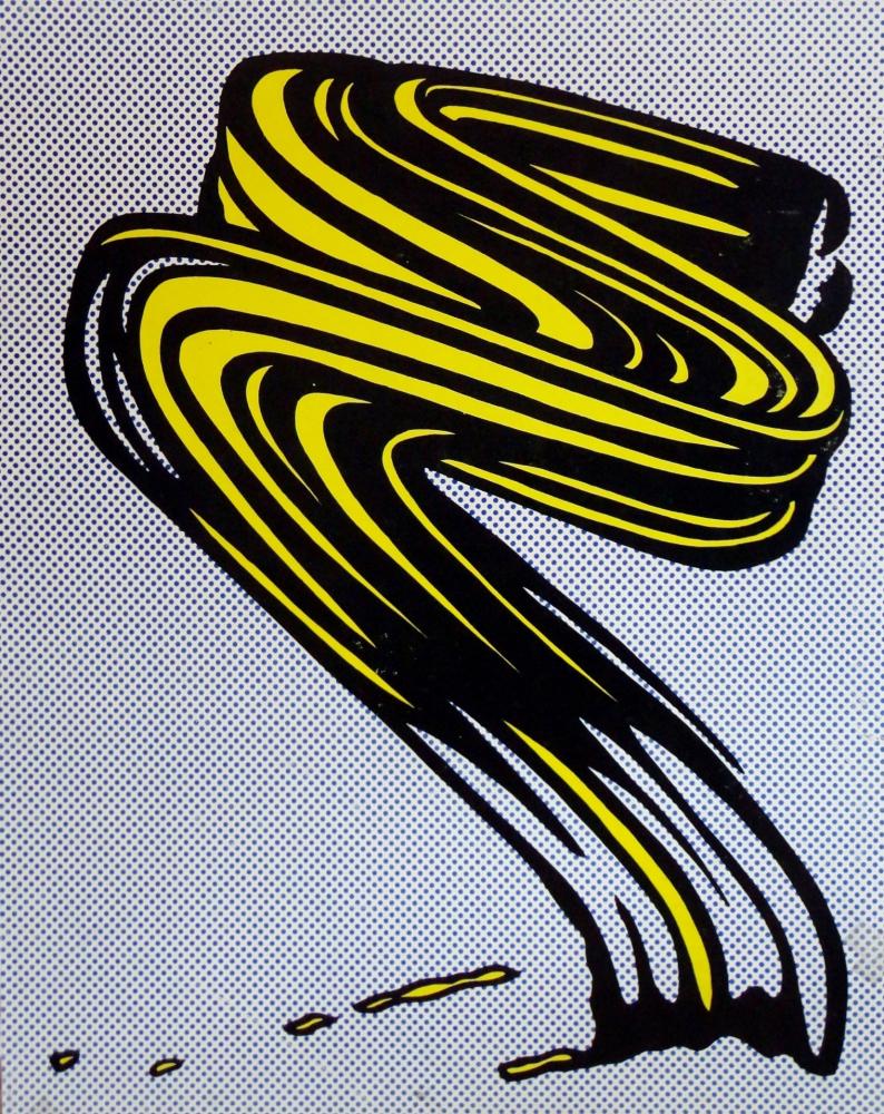 Roy Lichtenstein Brush Strokes