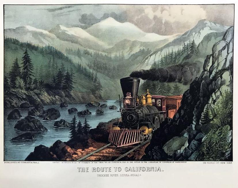 Roy King The Route To California Conquest Of The Sierras