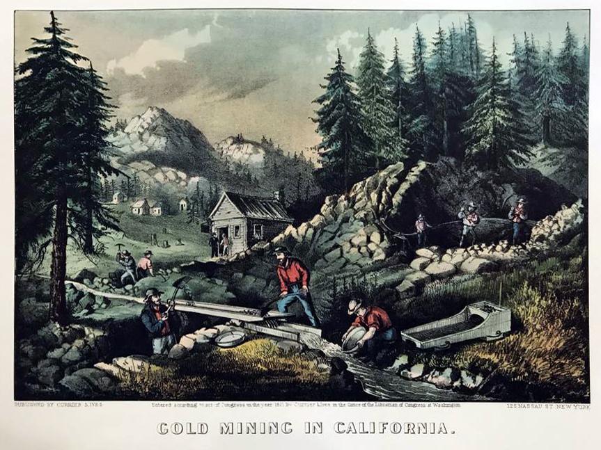 Roy King Gold Mining In California Yellow Riches Of El Dorado