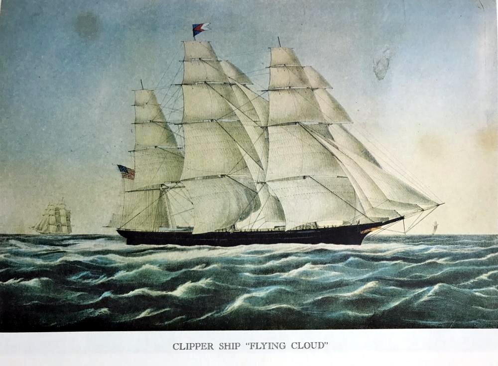 Clipper Ship Flying Cloud - Click Image to Close