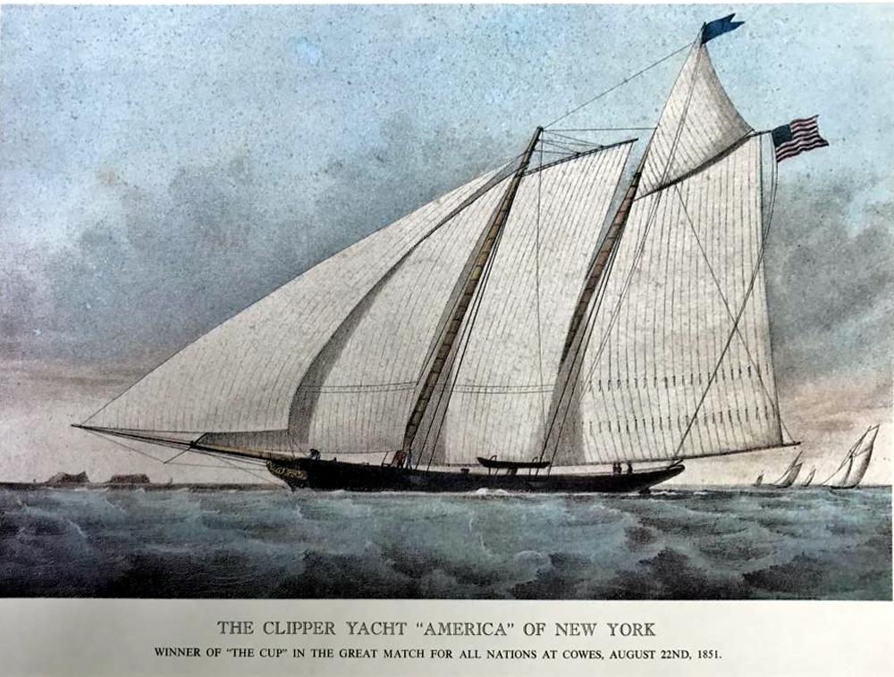 The Clipper Yacht America Of New York