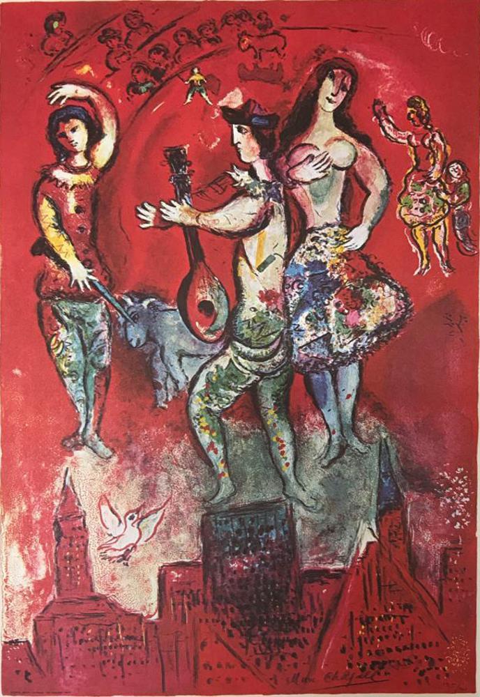 Marc Chagall Carmen Second Version - Click Image to Close