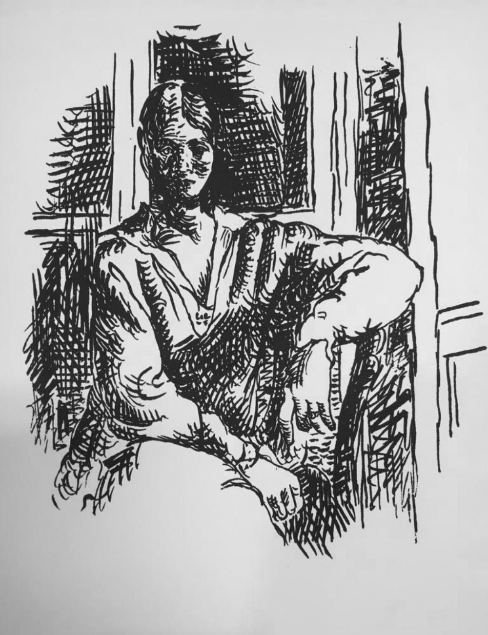 Pablo Picasso Woman Seated Before a Window c. 1919 Fine Art Print from Museum Artist