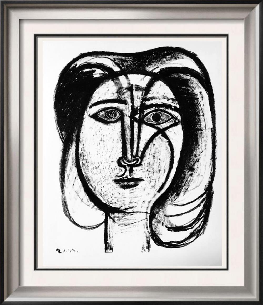 Pablo Picasso Head of a Woman c. 1945 Fine Art Print from Museum Artist