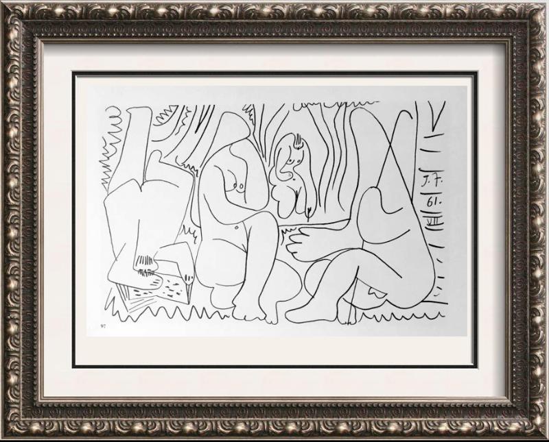 Pablo Picasso Black & White Print # 60294 & 60297